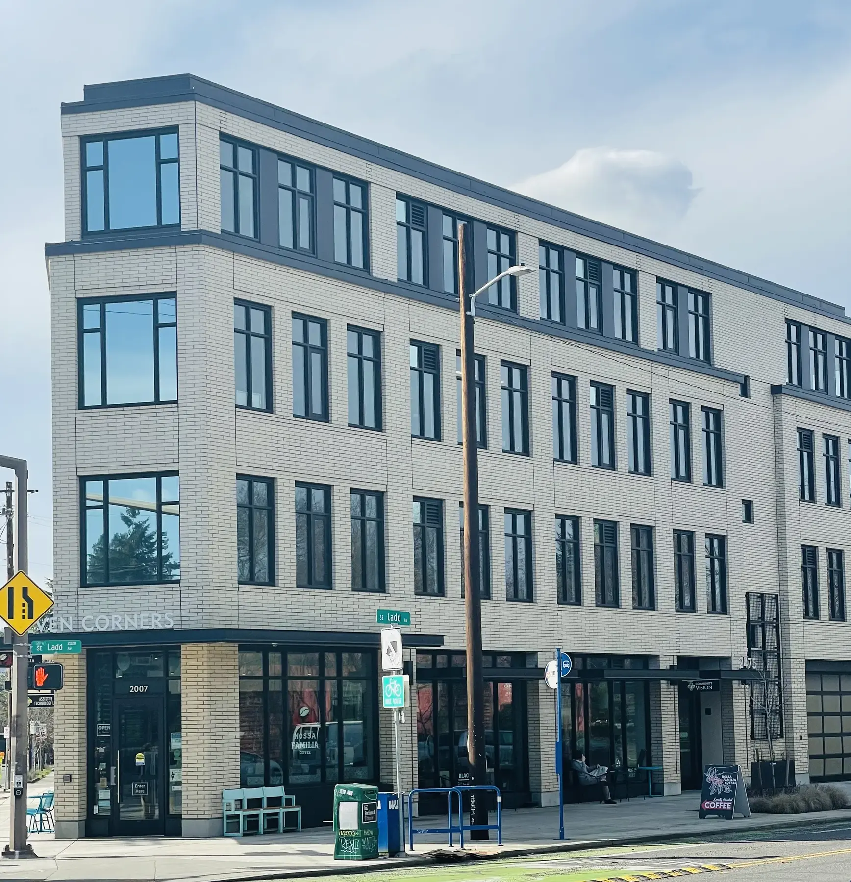 Completed mixed-use commercial electrical project